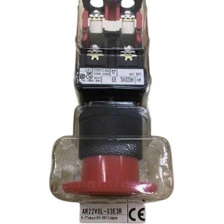 Nút dừng khẩn cấp có đèn 24v FUJI AR22V0L-03E3R